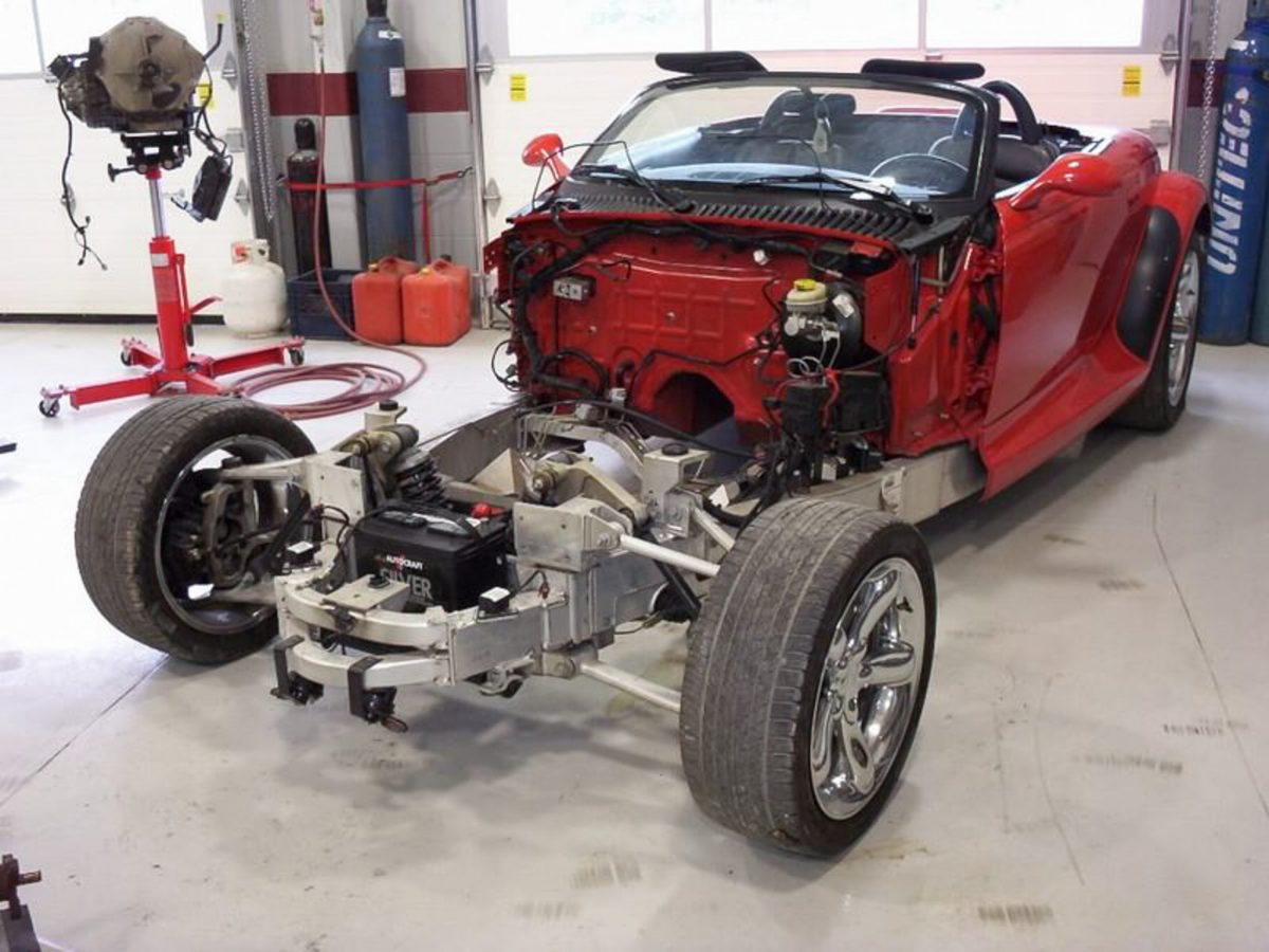 1999 Plymouth Prowler with a LS7 V8 12 Engine Swap Depot