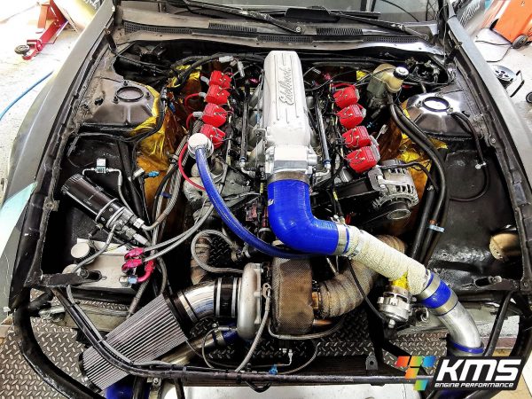 Nissan 200SX S14 with a Turbo 6.3 L LS1 V8