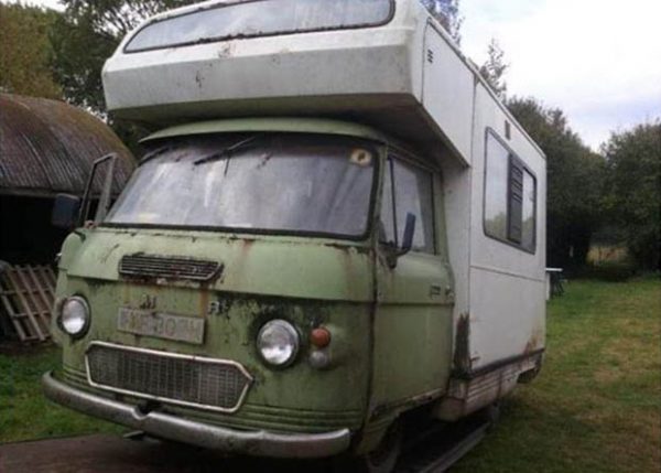 1974 Commer Van with a Ford 1.8 L turbo diesel