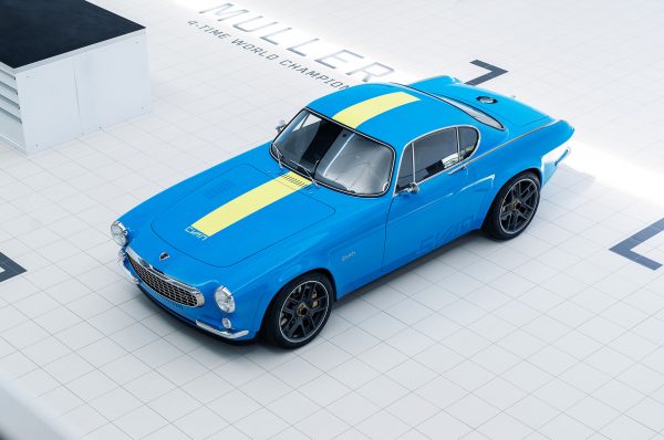 Cyan Racing Volvo P1800 with a turbo 2.0 L inline-four