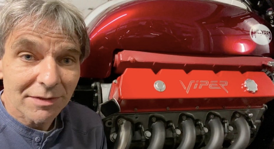 Allen Millyard's Viper V10 motorcycle