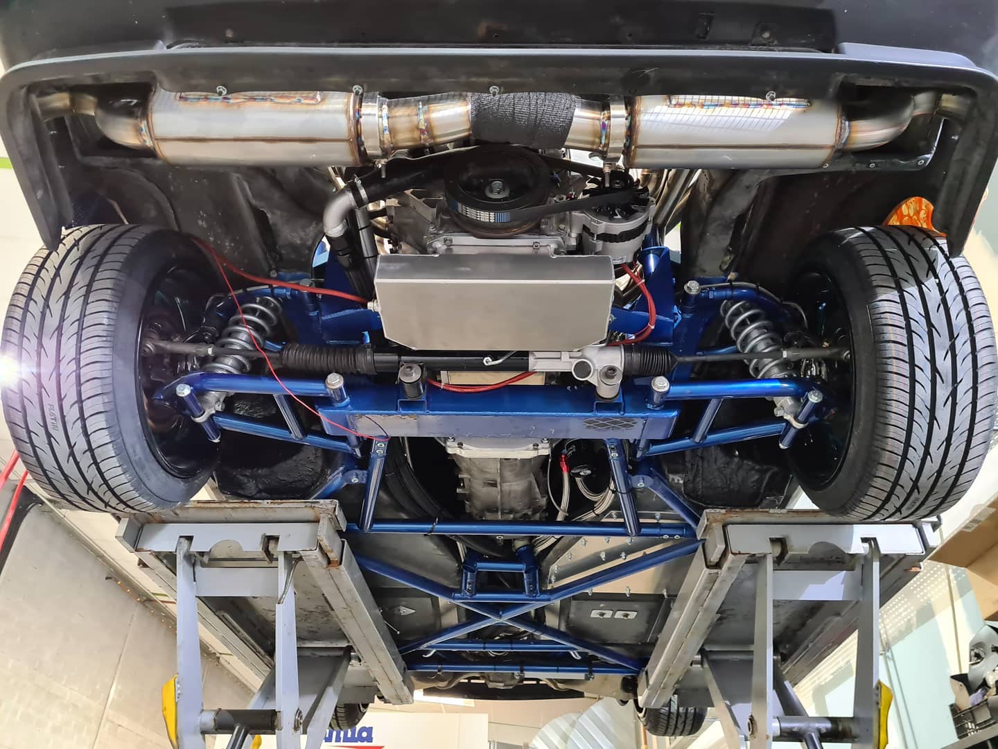 DeLorean with a LSx V8 Update Engine Swap Depot