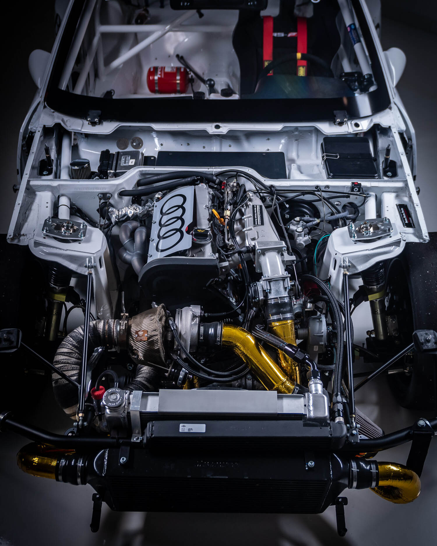 Porsche 944 with a 400 hp Turbo Audi 1.8 L InlineFour