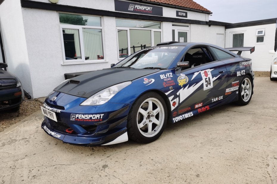 4WD Toyota Celica with a turbo 3S-GTE inline-four