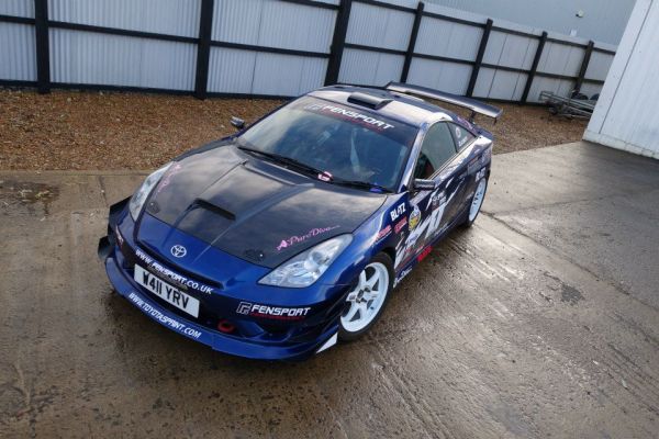 4WD Toyota Celica with a turbo 3S-GTE inline-four