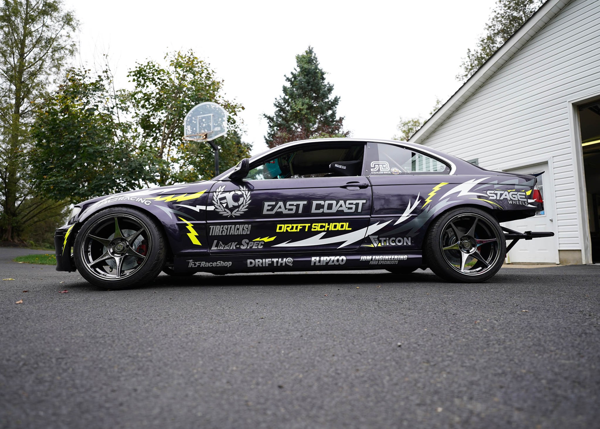 BMW E46 with a Twin-Turbo Ecoboost V6 - engineswapdepot.com
