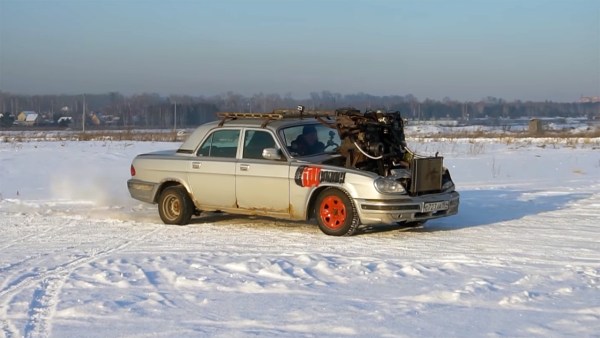 GAZ Volga with three Lada inline-four motors