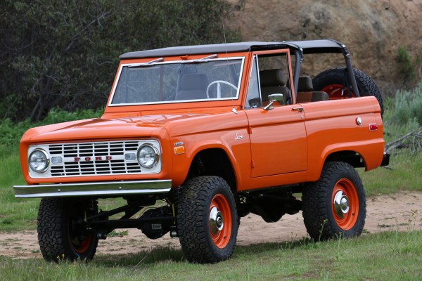 1966 Bronco with a Coyote V8