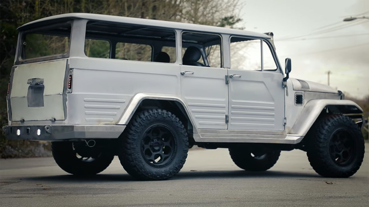 1966 Toyota FJ45 on a Lexus GX460 Chassis - engineswapdepot.com