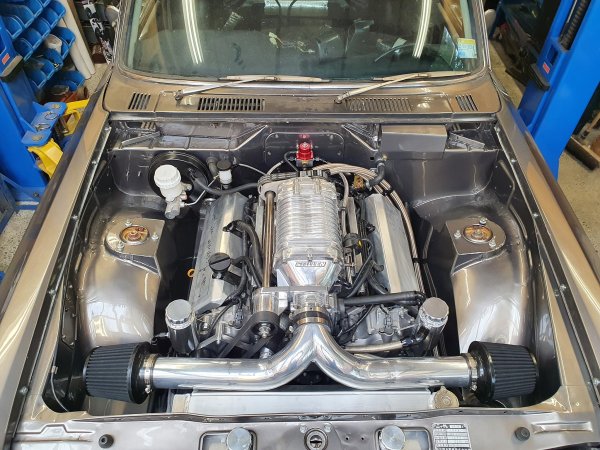 1969 Nissan Gloria with a Supercharged VK56 V8