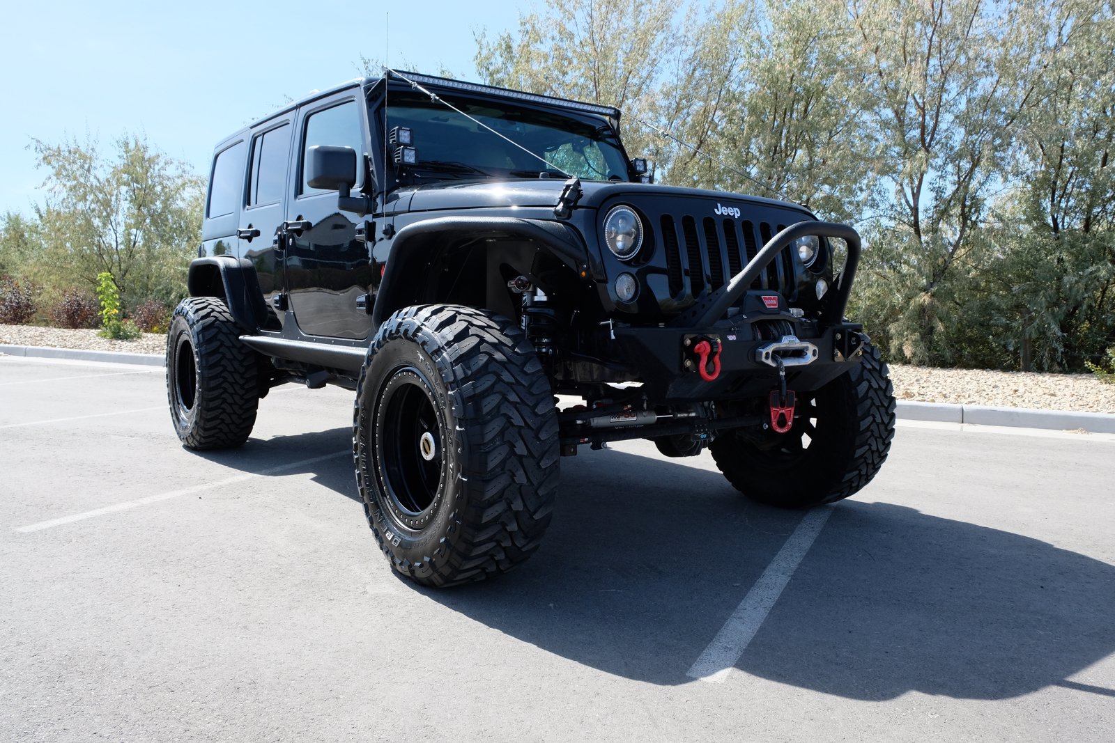For Sale 2016 Jeep Wrangler with a Supercharged LS3 V8