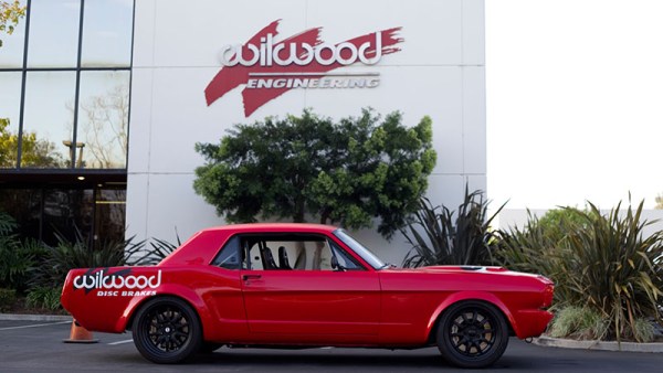 Wilwood 1966 Mustang with a Coyote V8