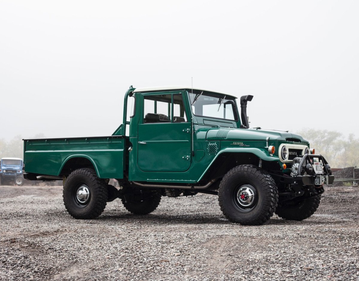 1966 Land Cruiser with a Cummins 3.3 L Turbo Diesel InlineFour