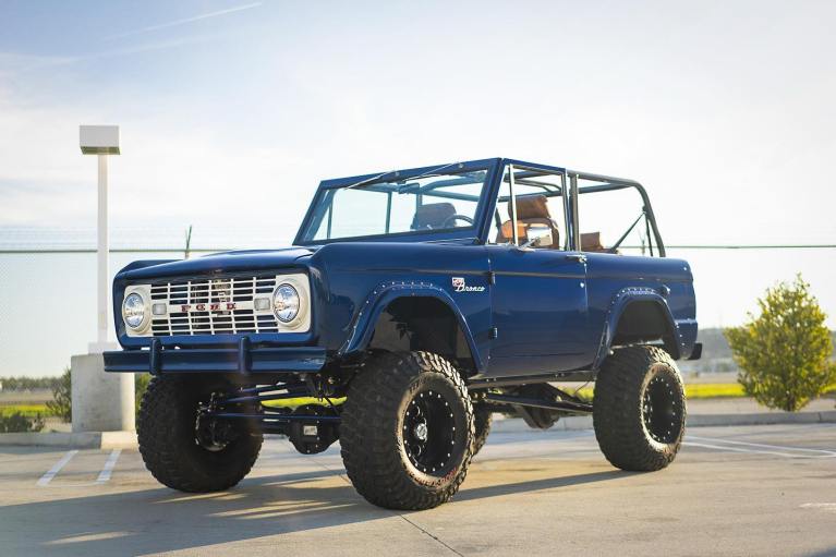 1974 Ford Bronco with a Coyote V8