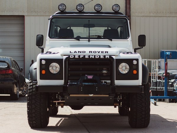 1985 Land Rover Defender with a supercharged LS3 V8