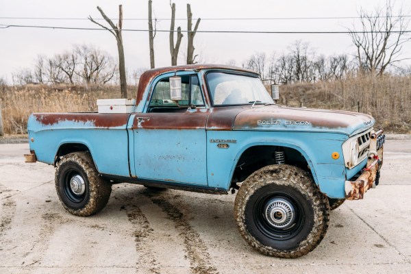 1968 Dodge Power Wagon with a supercharged Hellcat V8