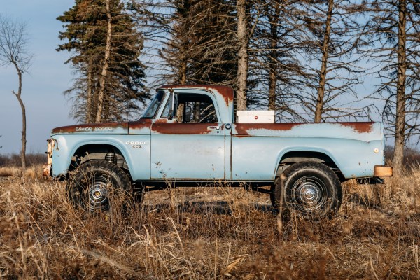 1968 Dodge Power Wagon with a supercharged Hellcat V8