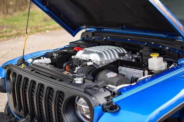 Jeep Gladiator Rubicon with a supercharged Hellcat V8