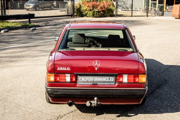 Mercedes 190E with a turbo M111 inline-four