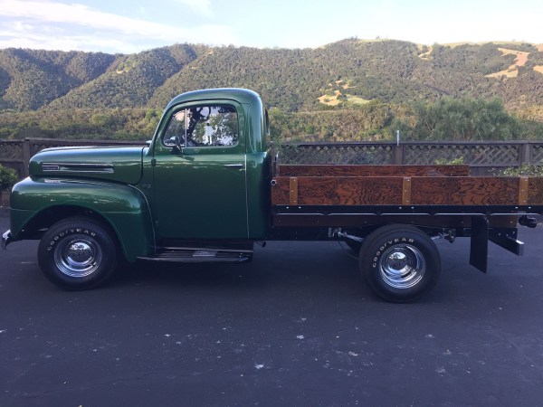 1948 Ford F-2 truck with a 327 ci Chevy V8