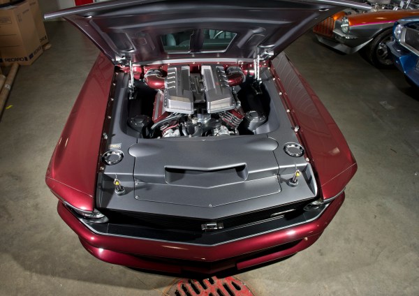 1970 Mustang built by Ringbrothers with a Roush 427 ci IR V8