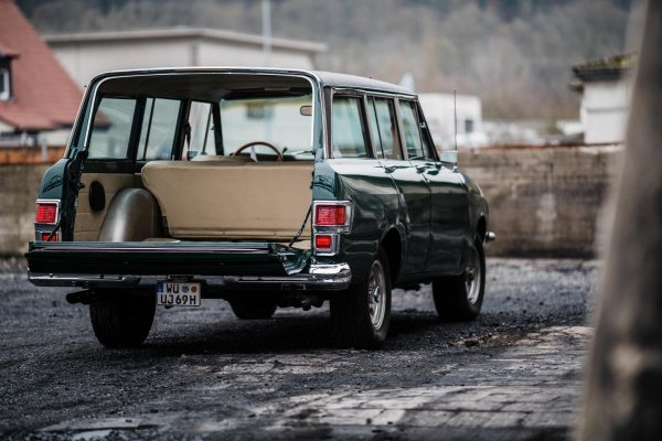 1969 Jerrari is a Jeep Wagoneer with a Ferrari front