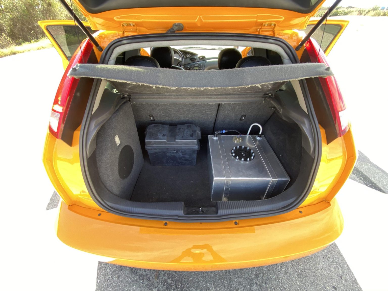 2003 Ford Focus with a 5.0 L V8 – Engine Swap Depot