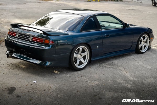 1995 Nissan 240SX with a turbo SR20DET inline-four