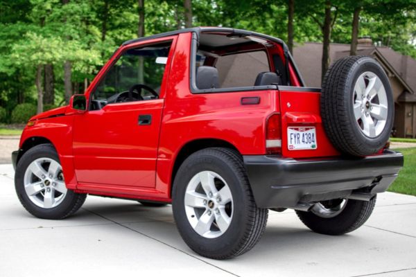 1996 Geo Tracker with a 3.6 L Chevy V6