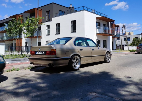 BMW E34 with a LS3 V8