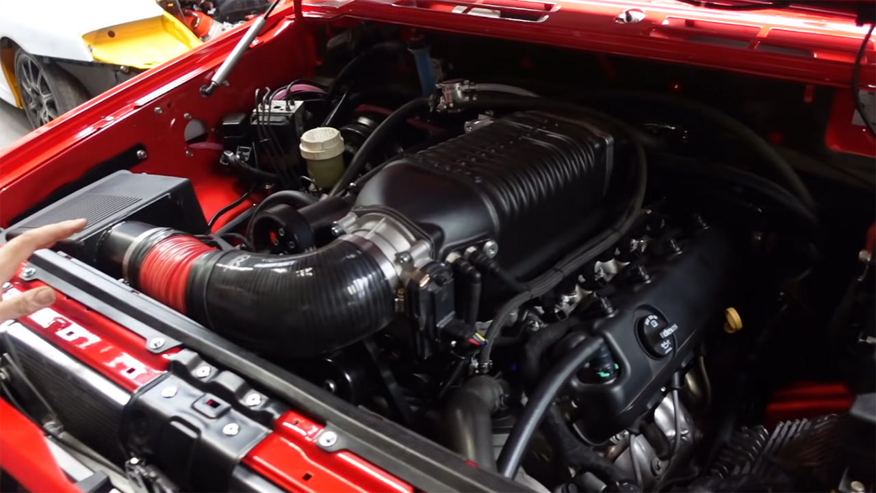 Mitsubishi Pajero Evo with a Supercharged LTx V8 Update 2 Engine Swap
