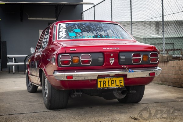 Mazda RX-3 with a 1000+ hp 20B Three-Rotor – Engine Swap Depot