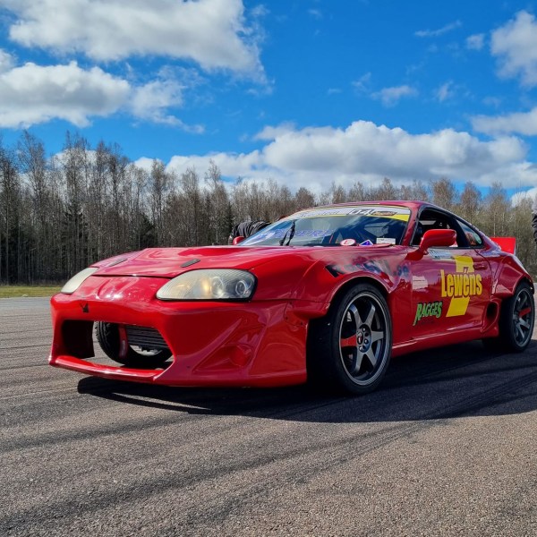 Averstedt Motorsport's Toyota Supra with a turbocharged Audi inline-five