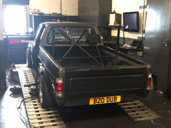 Sleepymike Racing's VW Caddy with a Turbo 24v VR6