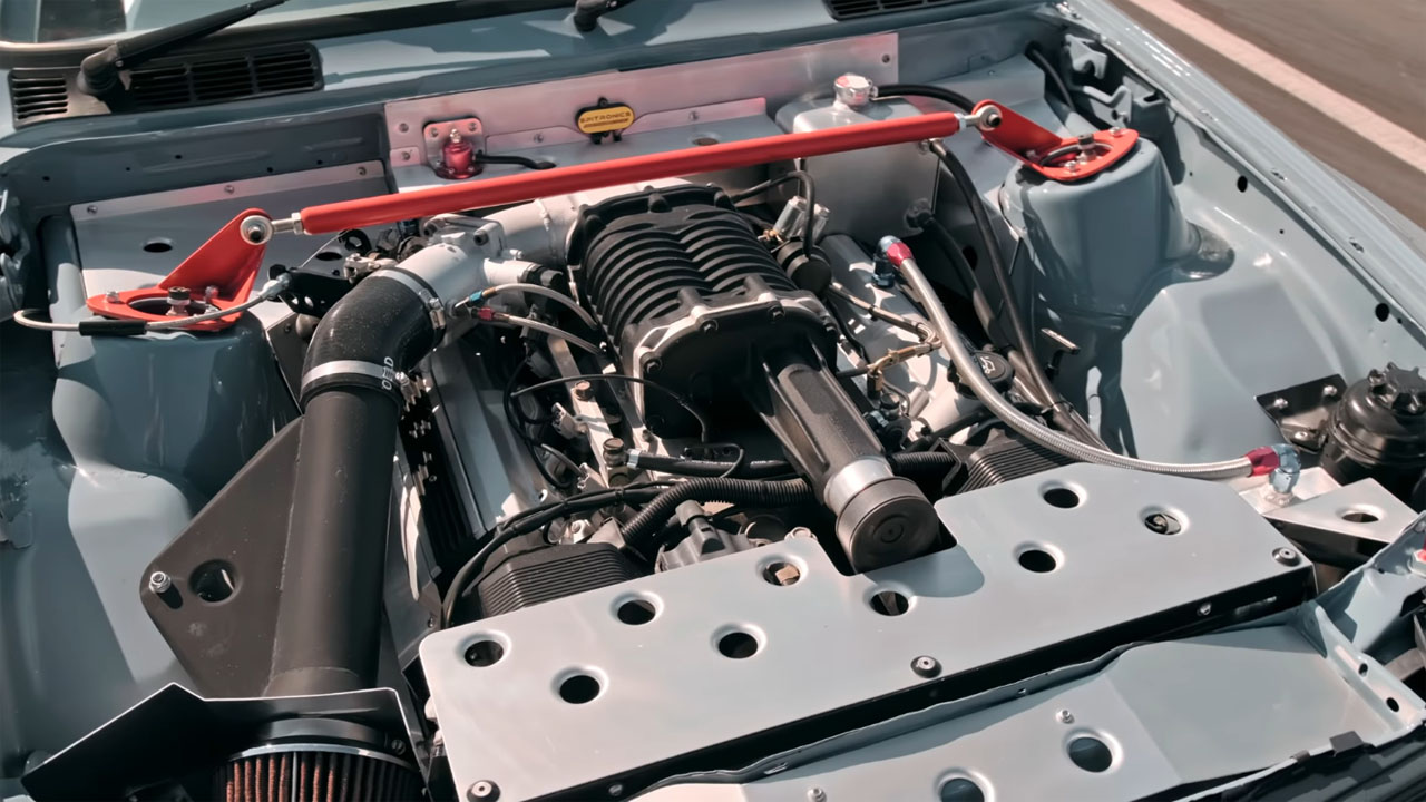 Supercharged V8 BMW E30