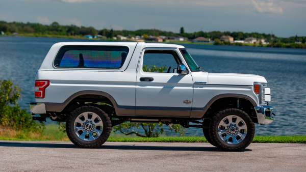 1978 Ford Bronco with a Coyote V8