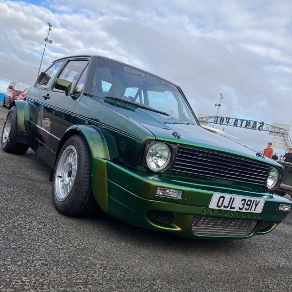 Golf Mk1 built by Grant Parker with a Turbo Audi Inline-Five