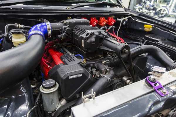 Isuzu D-Max with a supercharged Toyota 1UZ V8