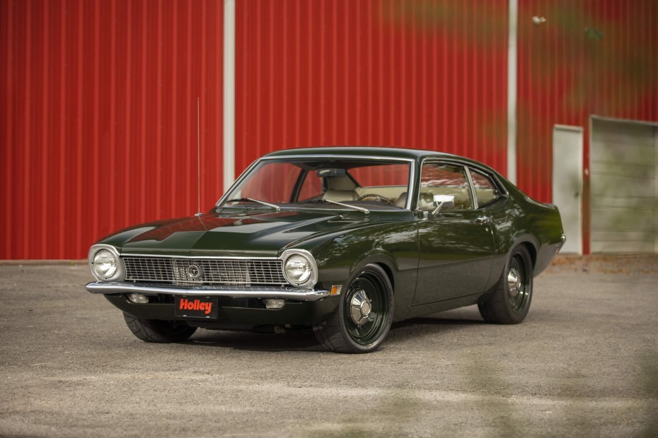 1970 Ford Maverick with a 5.0 L Coyote V8