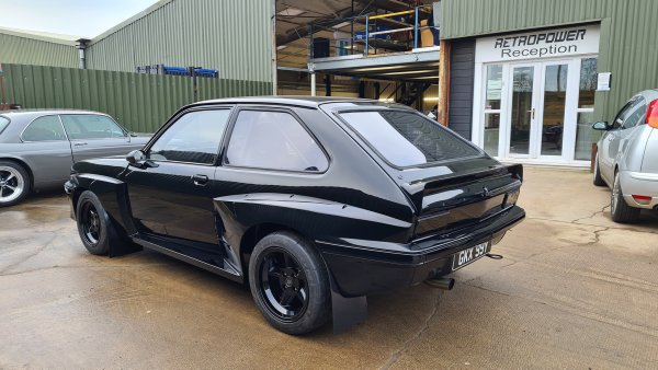 Vauxhall Chevette built by Retropower with a C20XE inline-four