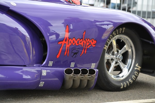 Chris Orthodoxou's Pro Mod Viper with a supercharged Hemi V8