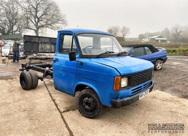 Ford Transit with a turbo Honda F20C inline-four