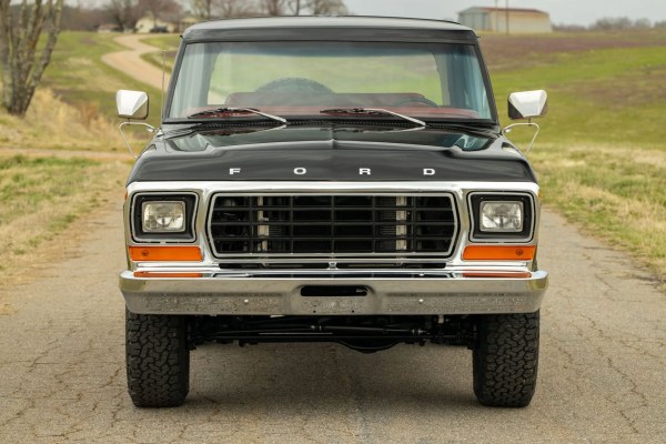 1979 Bronco built by Firehouse Vintage Vehicles with a Coyote V8