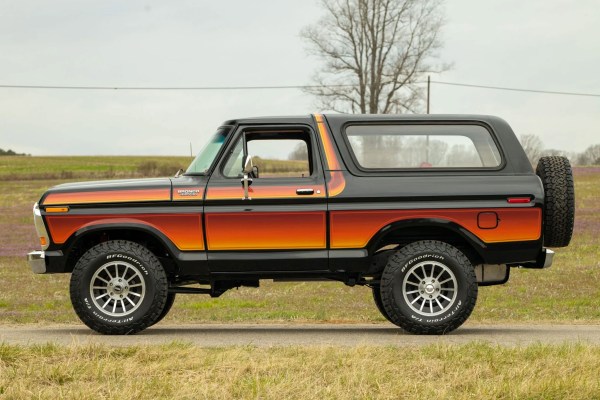 1979 Bronco built by Firehouse Vintage Vehicles with a Coyote V8