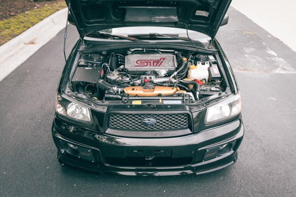 2004 Subaru Forester with a turbo EJ257 flat-four