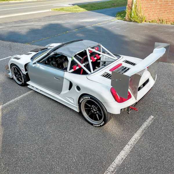 Track King Racing Toyota MR2 with a turbo 2ZZ-GE inline-four