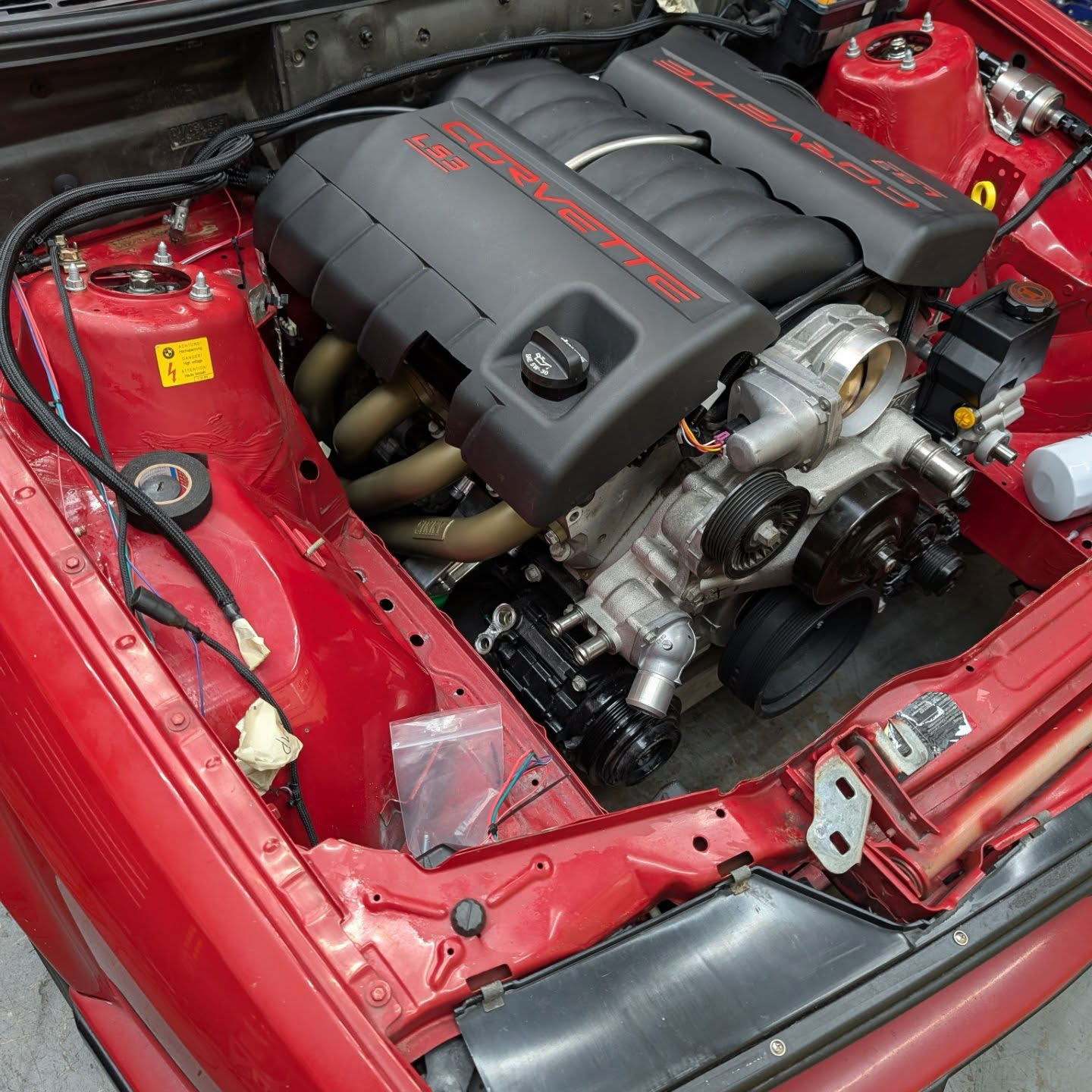 LS3-Swapped BMW E30 Touring